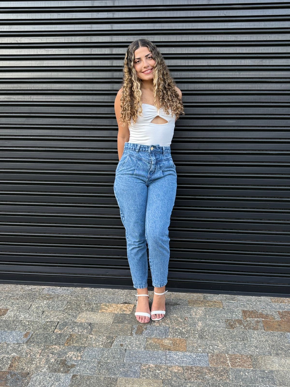 Calça Cenoura - Marmorizado