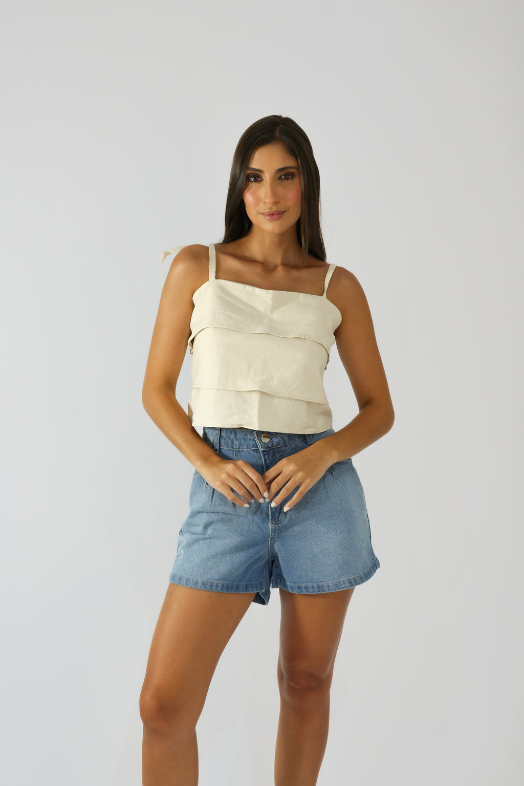 Short 2 Pregas Jeans Destroyed