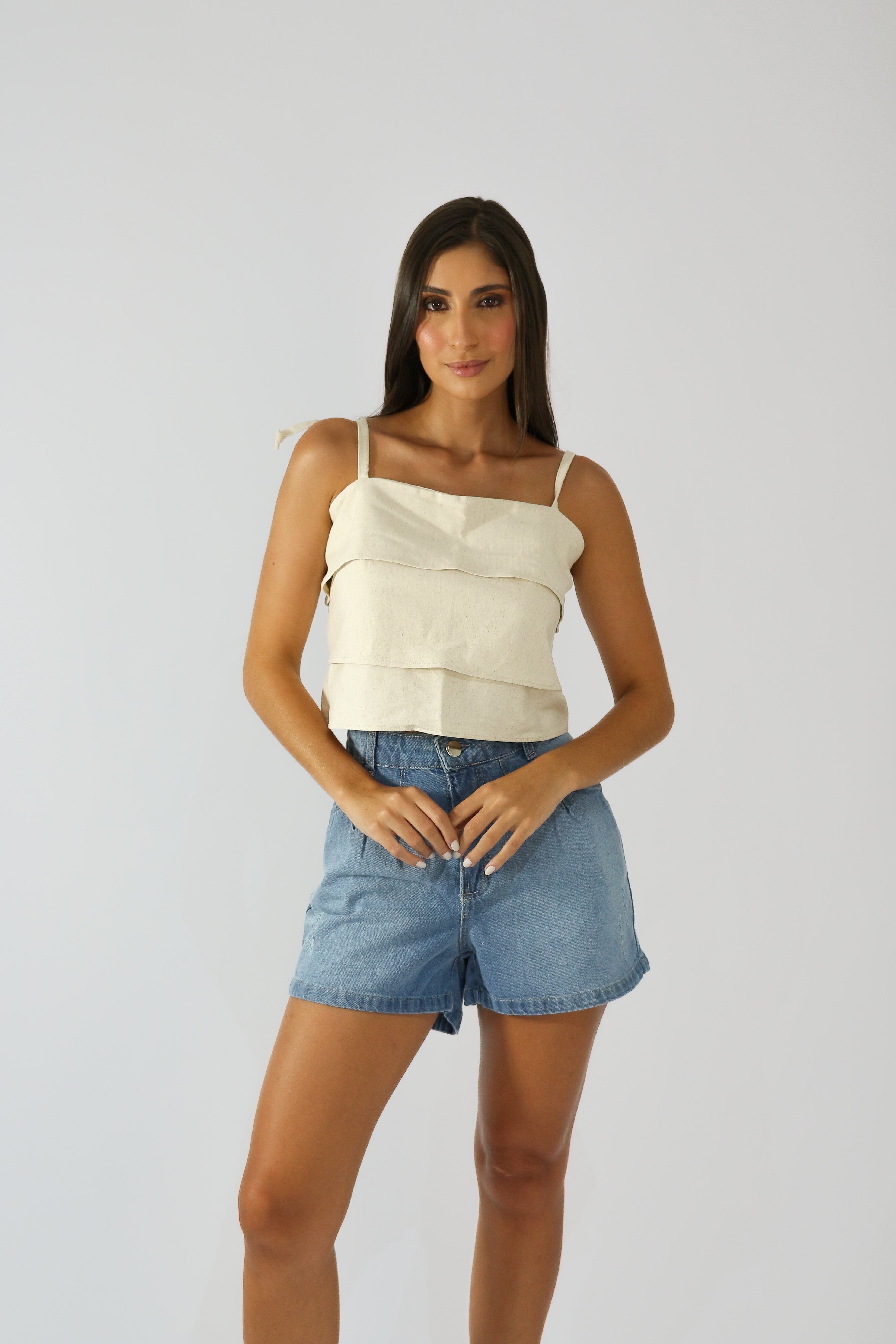Short 2 Pregas Jeans Destroyed