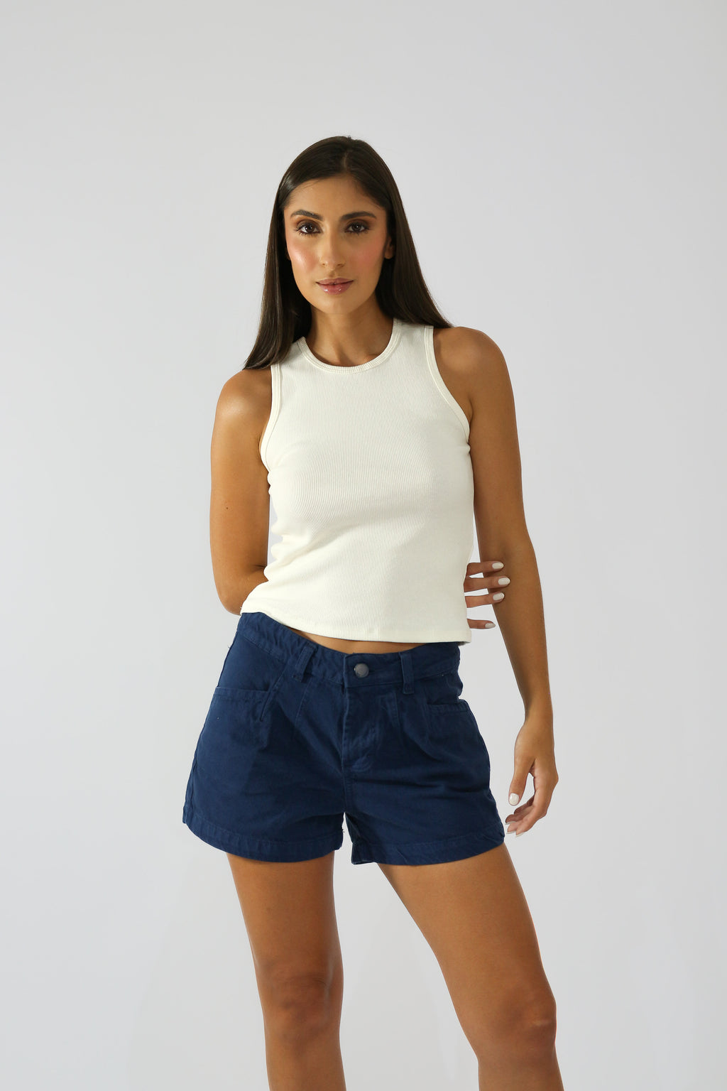 Short 2 Pregas Marinho