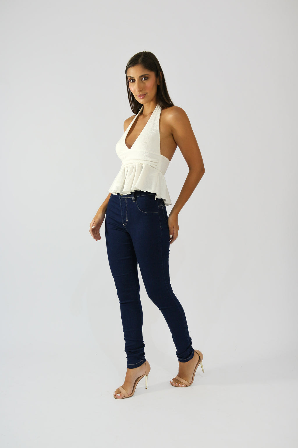 Calça Skinny Super Stretch Jeans Amaciado