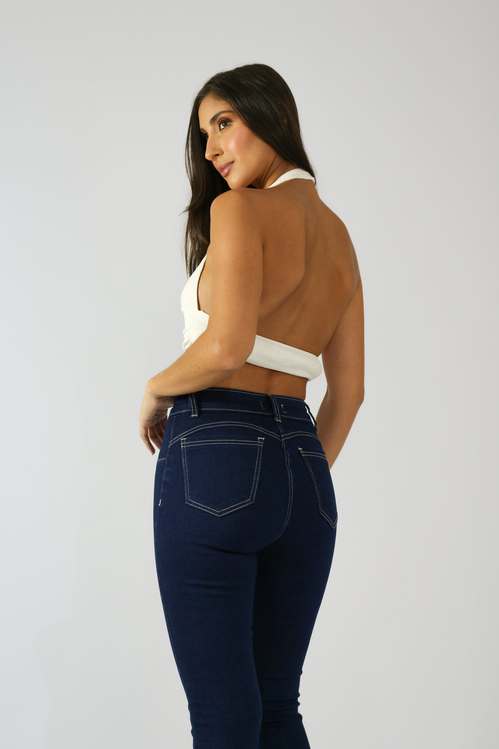Calça Skinny Super Stretch Jeans Amaciado