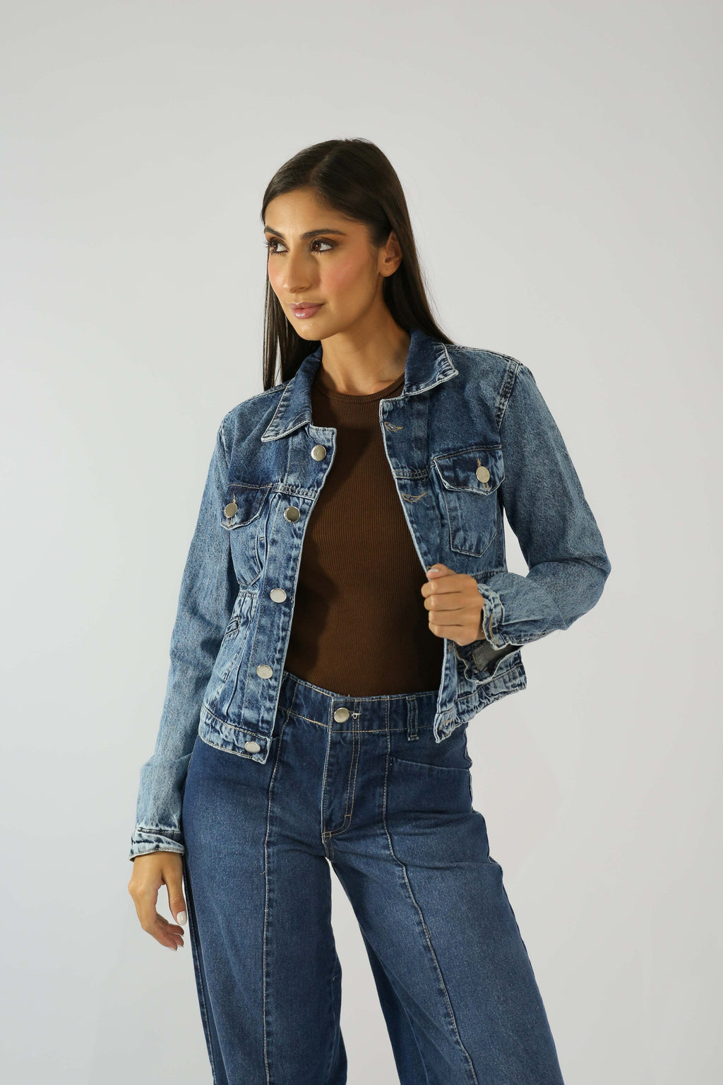 Jaqueta Jeans Sky Clean
