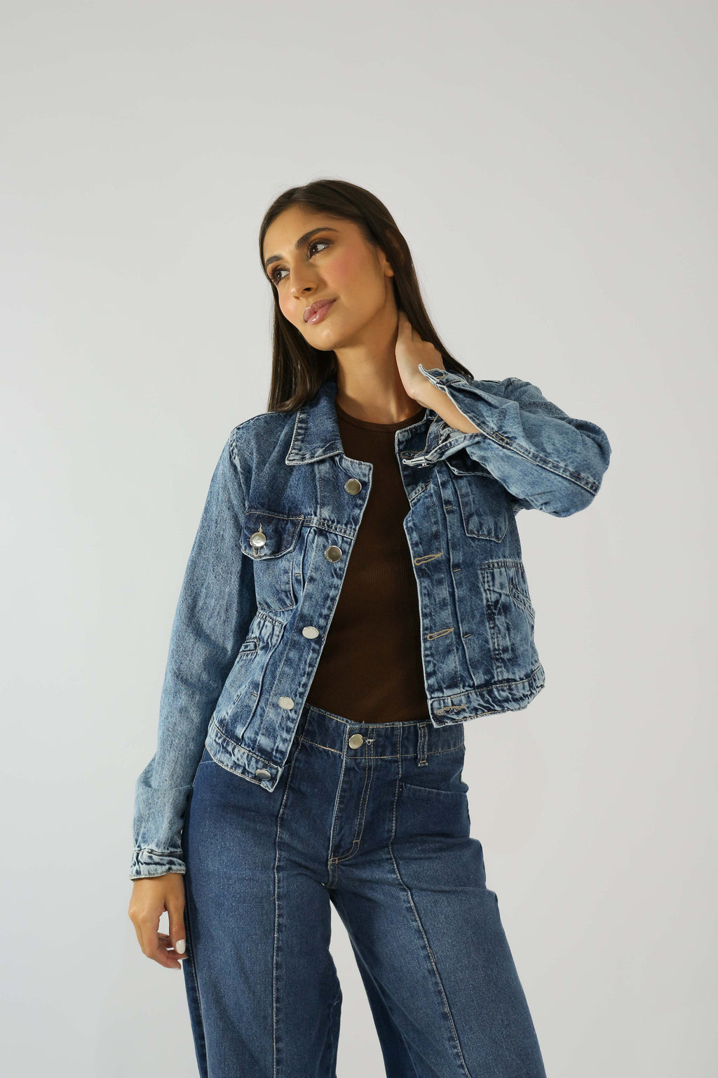 Jaqueta Jeans Sky Clean