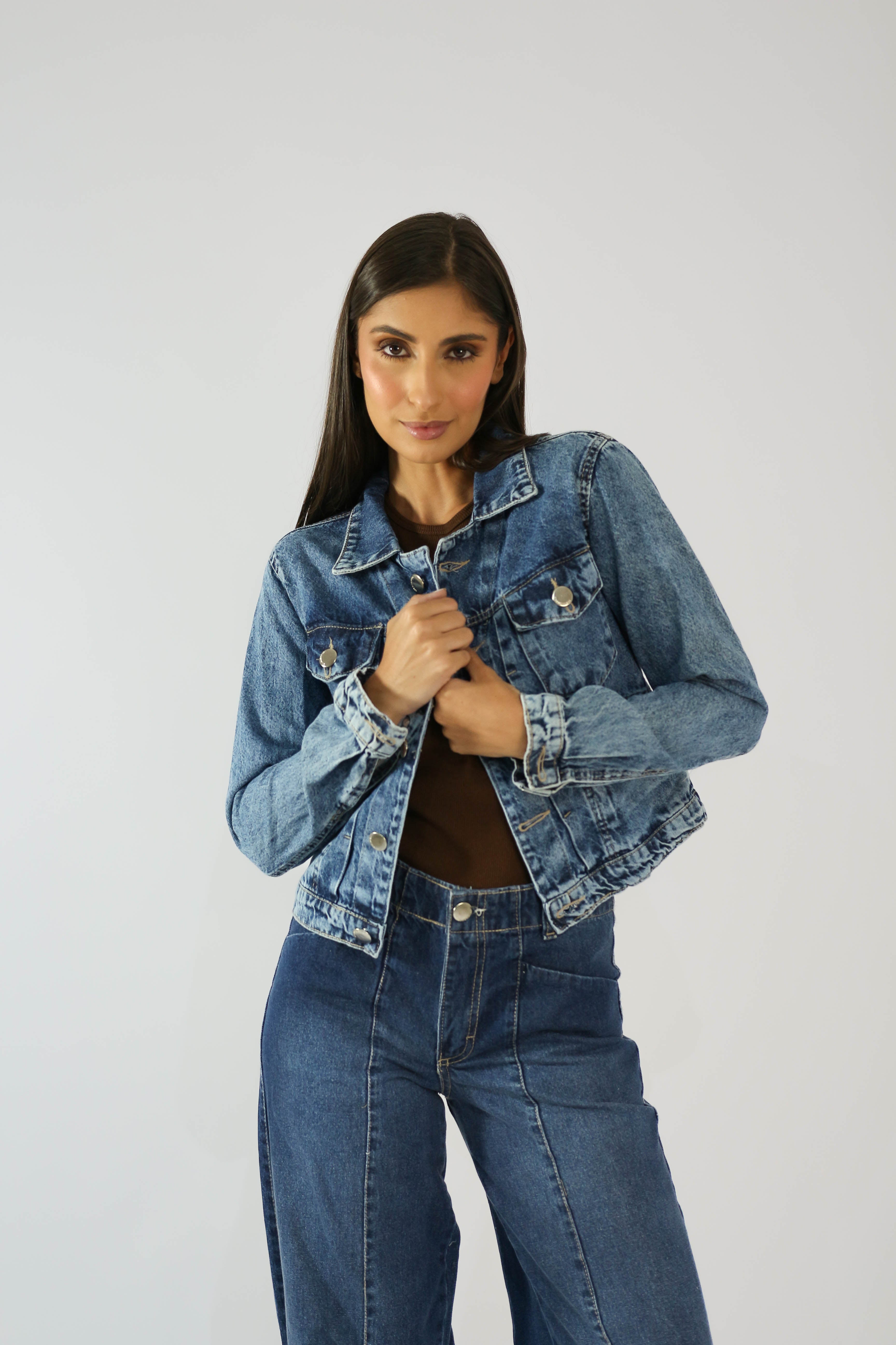 Jaqueta Jeans Sky Clean