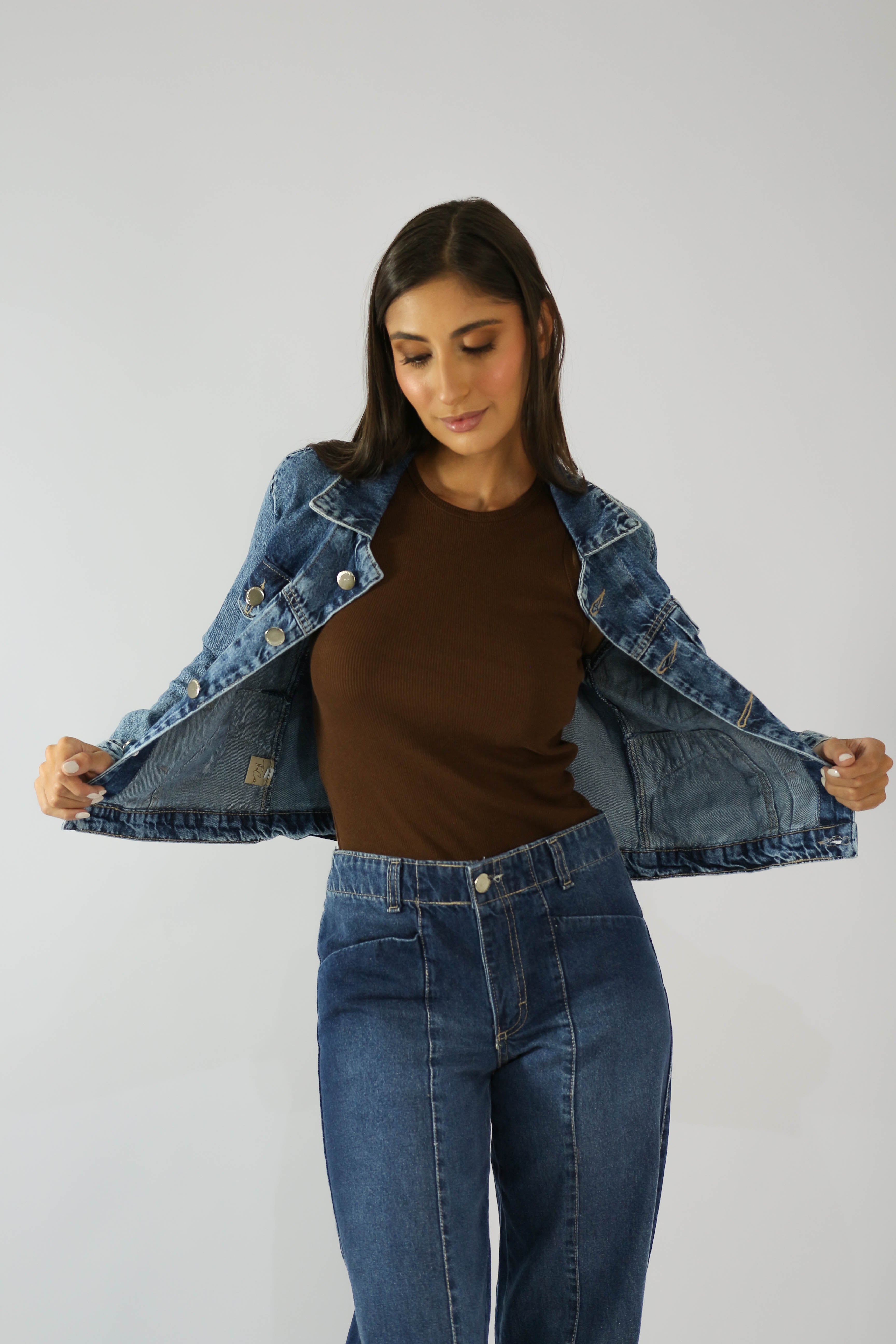 Jaqueta Jeans Sky Clean