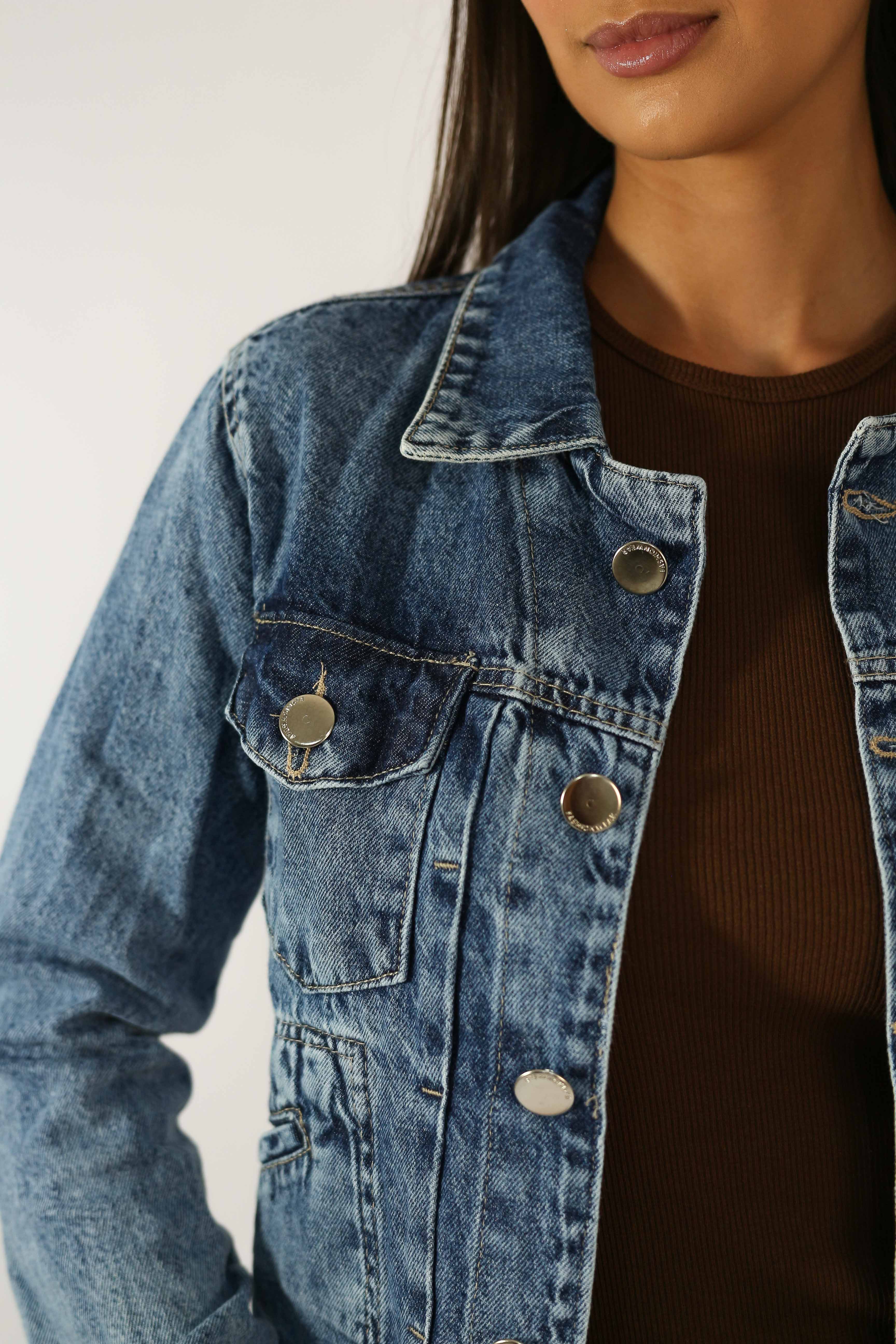 Jaqueta Jeans Sky Clean