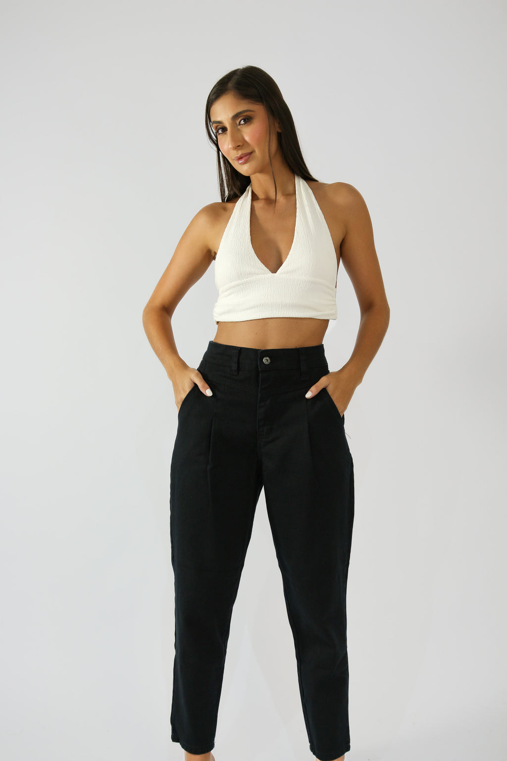 Calça Cenoura Preta