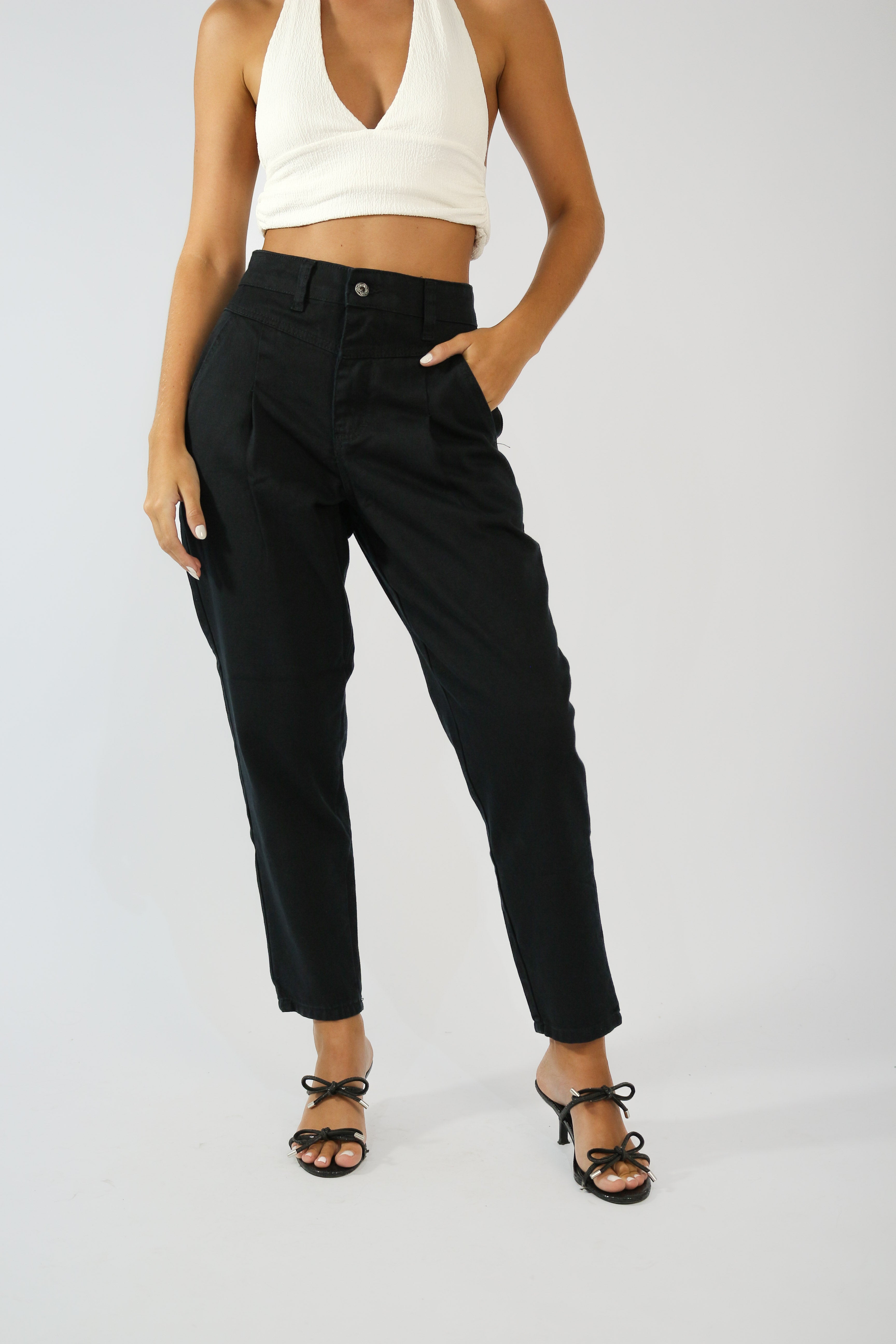 Calça Cenoura Preta
