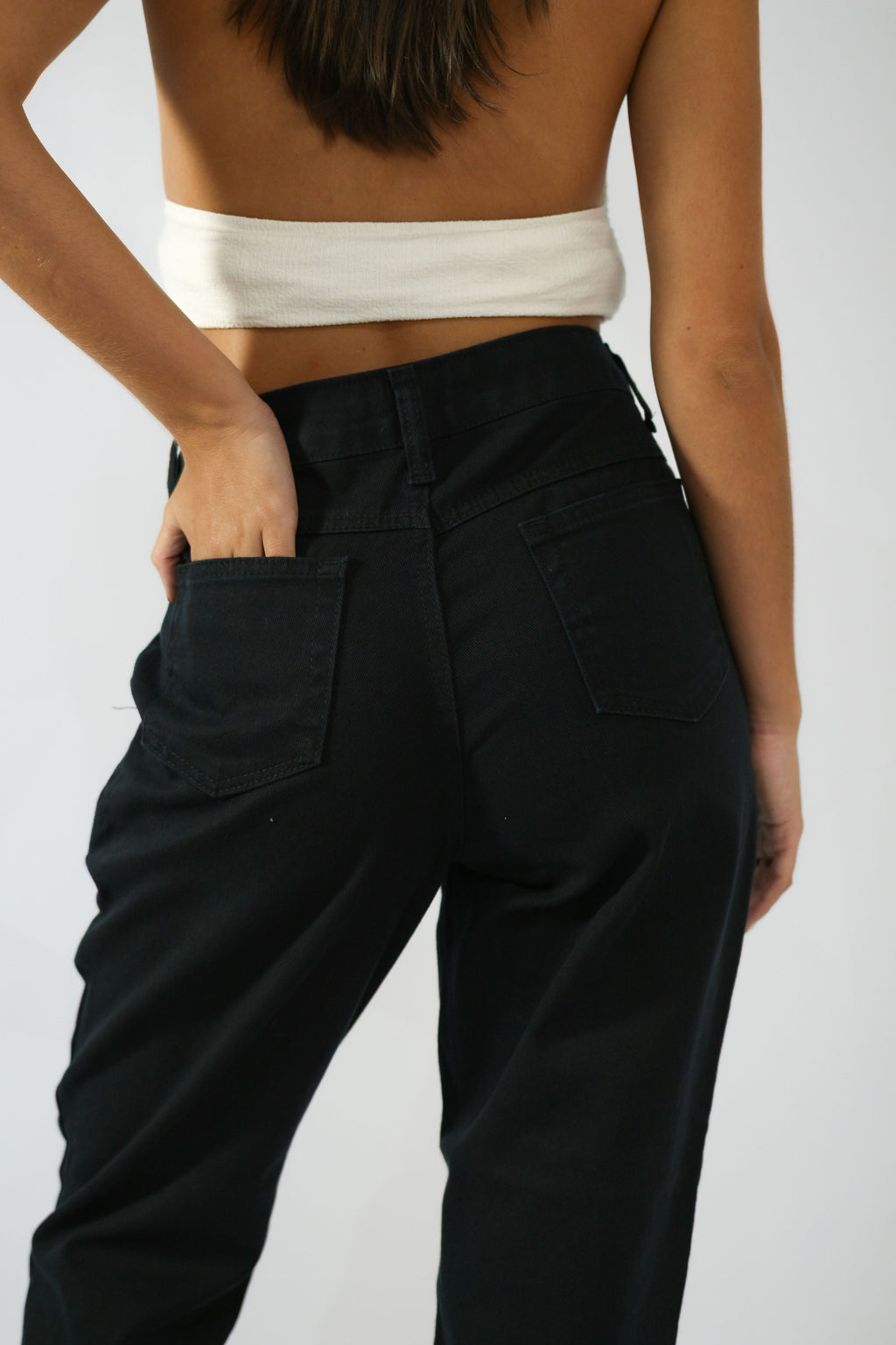 Calça Cenoura Preta