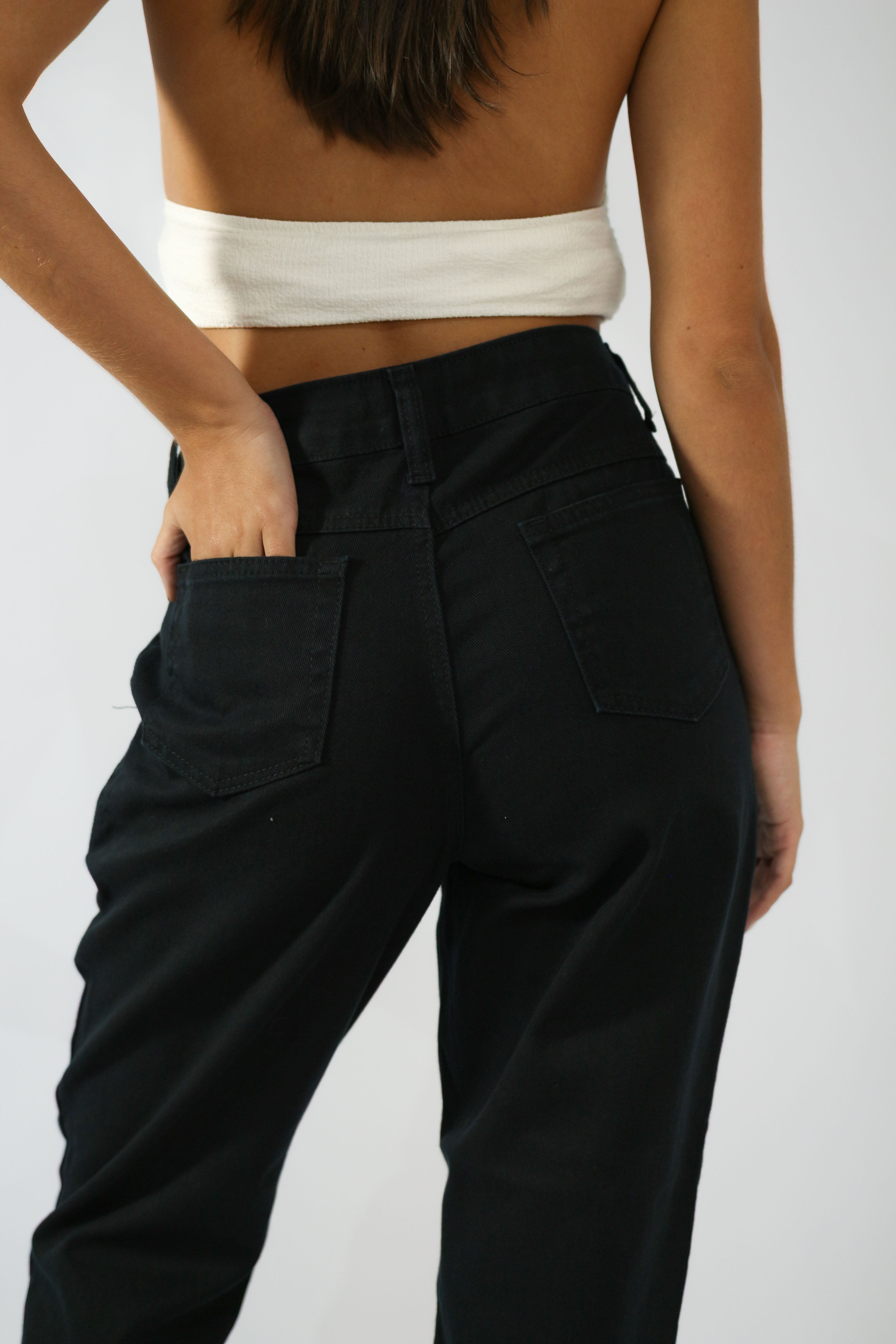 Calça Cenoura Preta